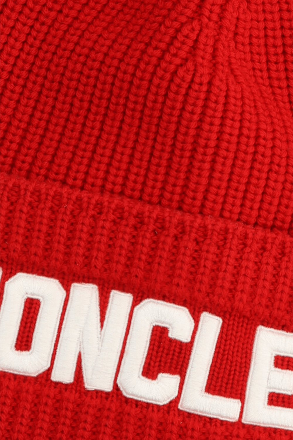 תמונת תקריב של כובע צמר