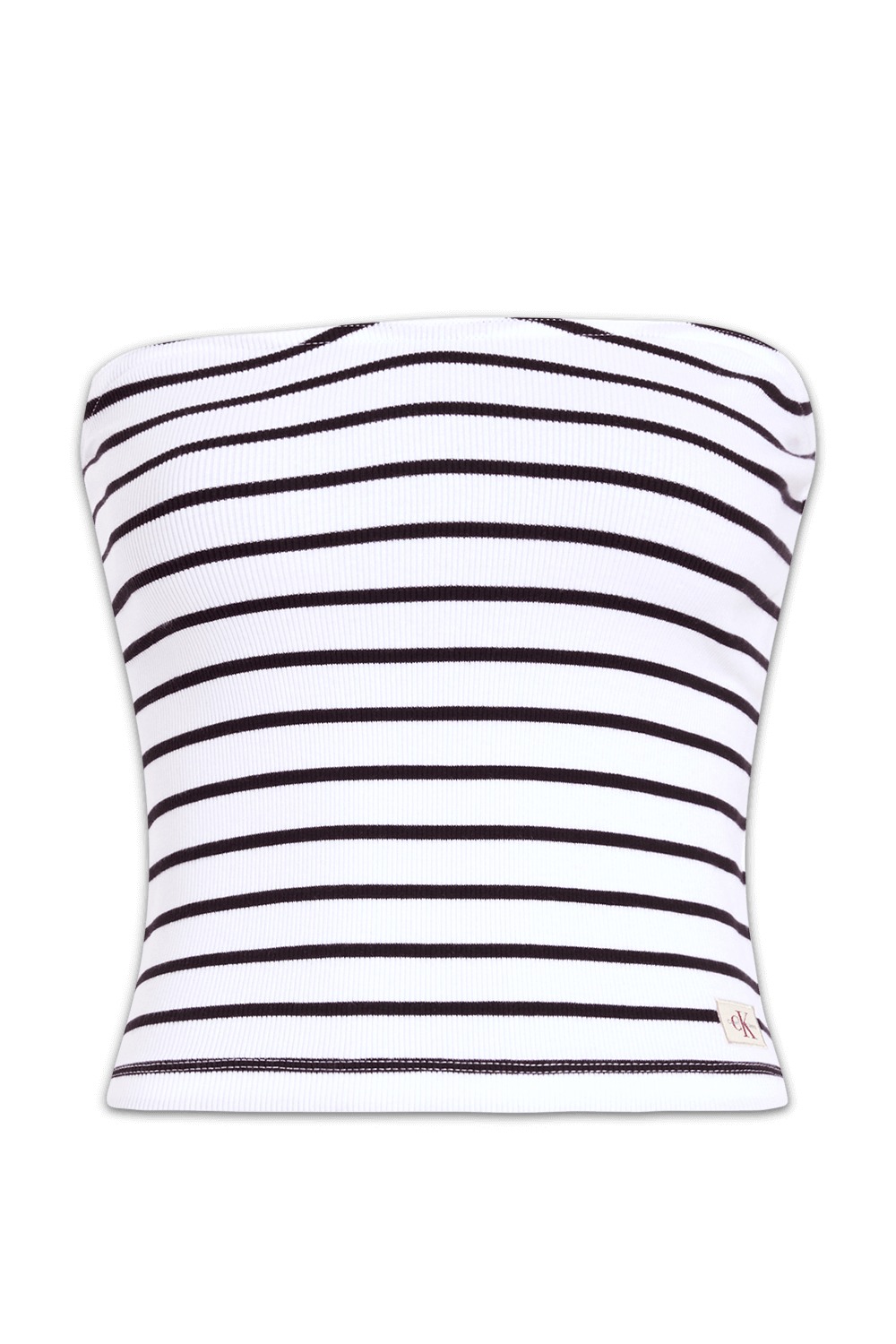 תמונה אחורית של חולצת סטרפלס