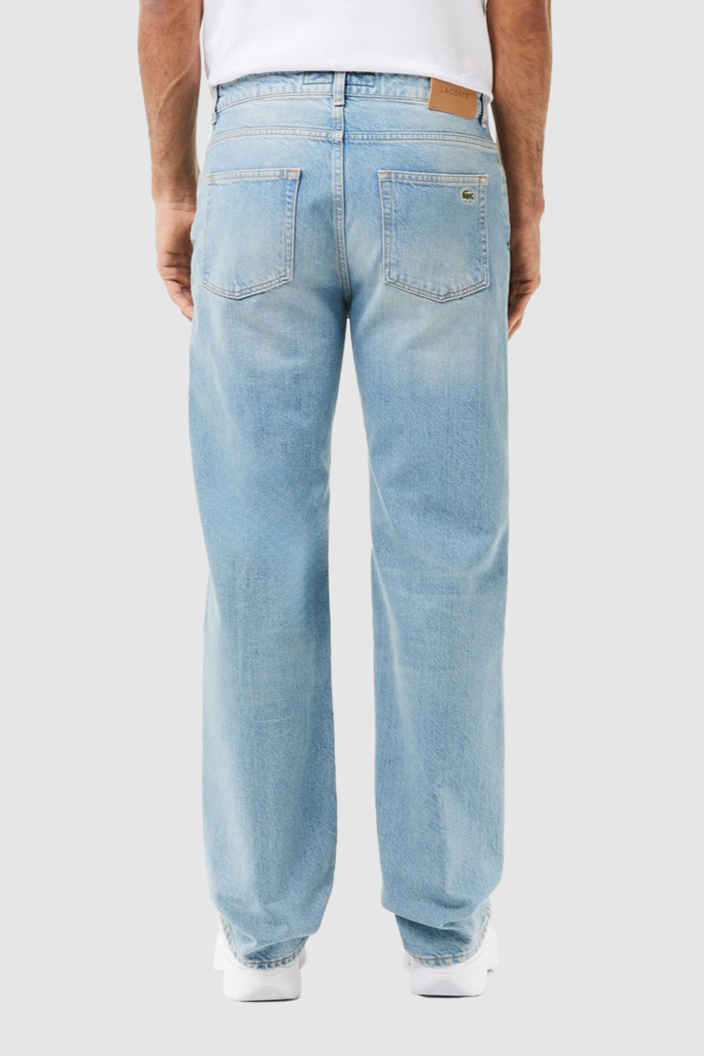 מכנסי ג'ינס בגזרה ישרה LACOSTE