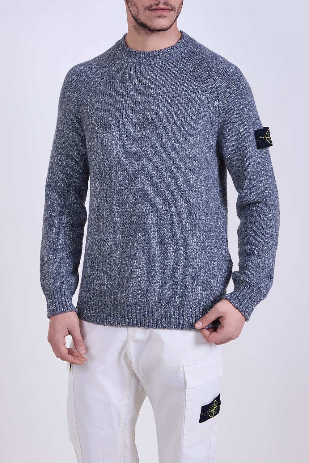 תמונת דוגמן קידמית של סריג צמר