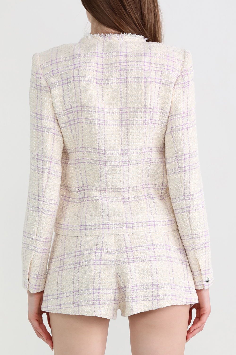 תמונת דוגמן אחורית של ז'קט אורלנדה טוויד