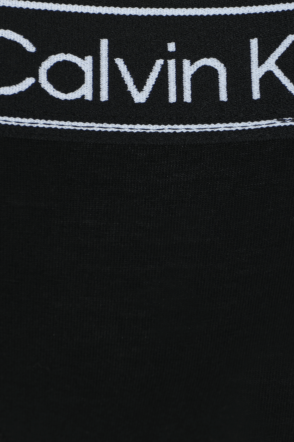 תחתונים חוטיני שחורים עם לוגו עדכני CALVIN KLEIN