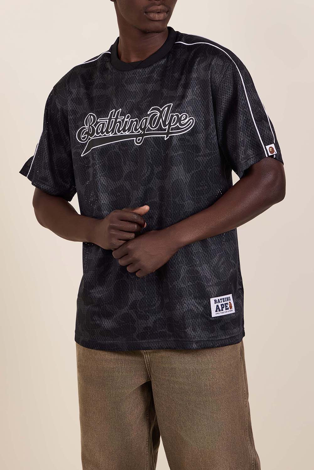 תמונת דוגמן קידמית של חולצת בייסבול