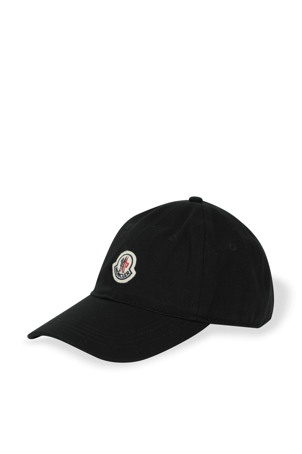 Logo Baseball Cap in Black MONCLER