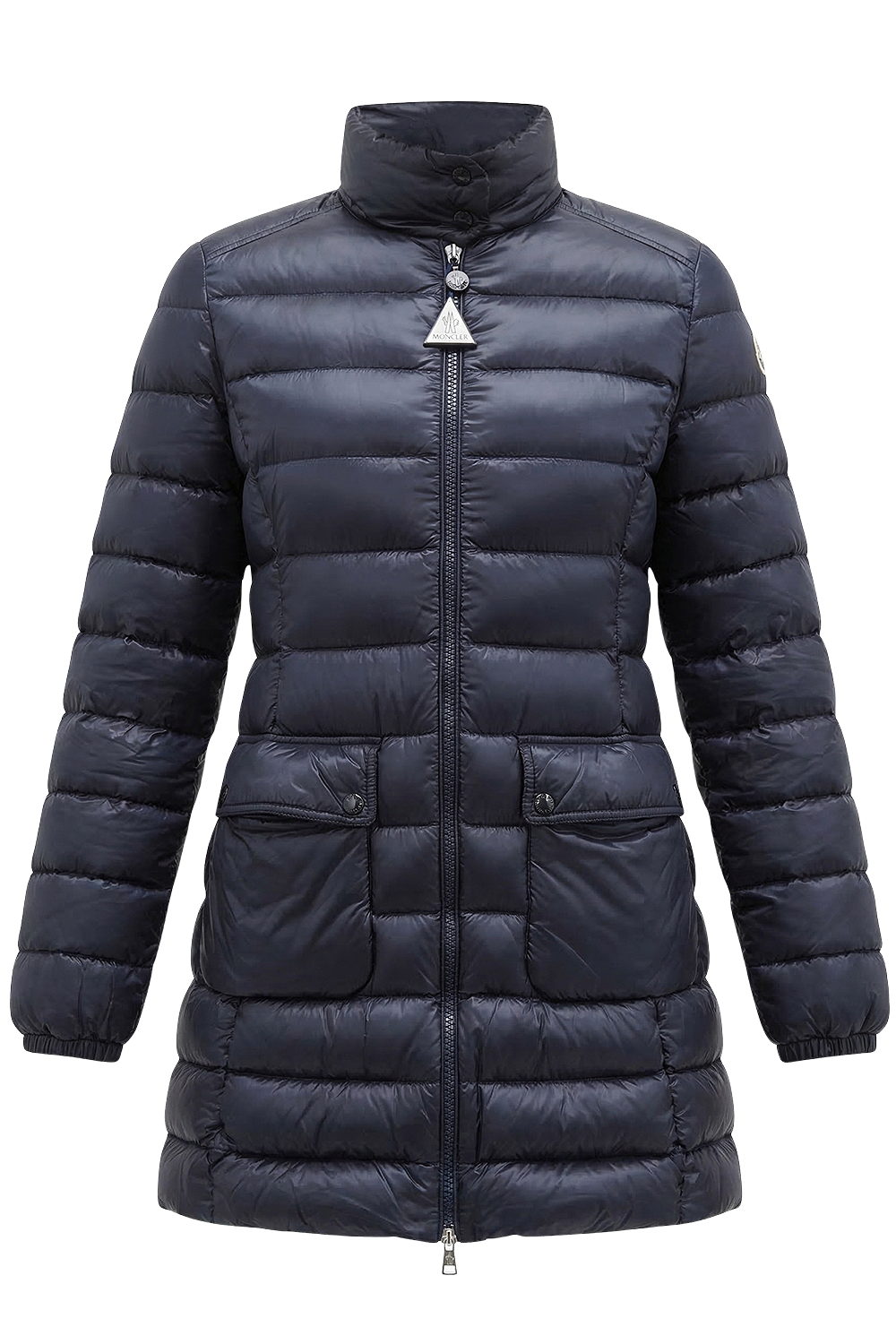 תמונה קידמית של מעיל פוך ארוך