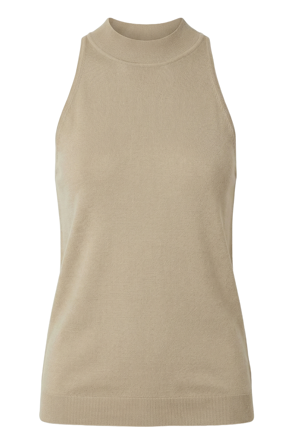 תמונה קידמית של גופייה בגזרה ישרה