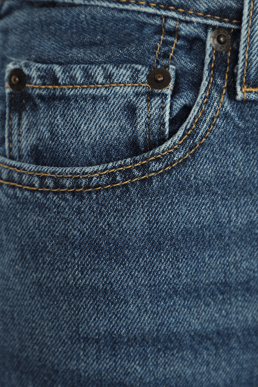 מכנסי ג'ינס גבוהים לוס בגוון אינדיגו כהה LEVI`S
