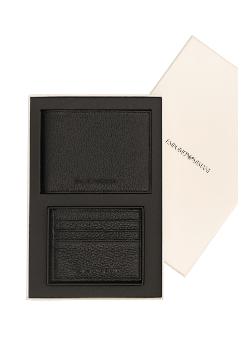 תמונה קידמית של מארז ארנק מתקפל וארנק כרטיסים