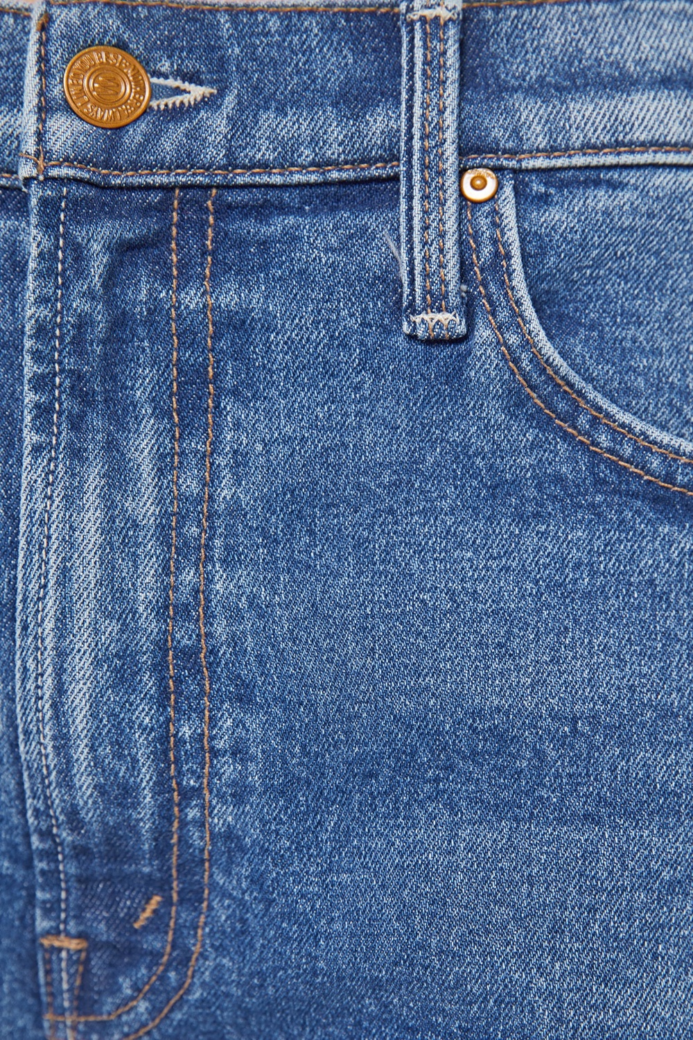 מכנסי ג'ינס בגזרה ישרה