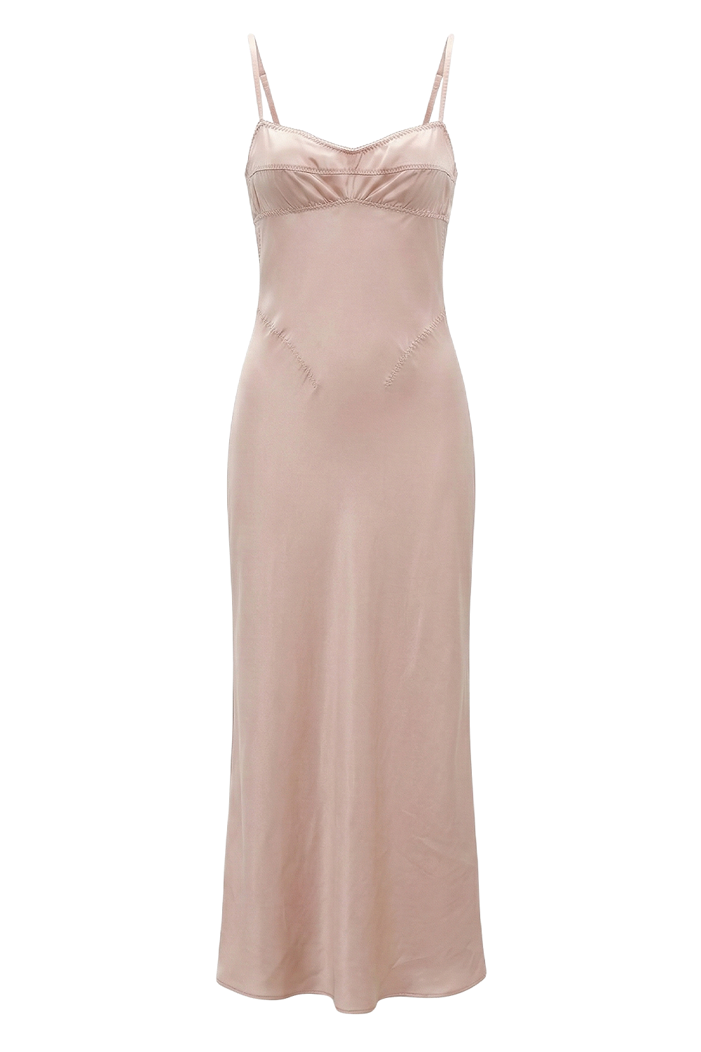 תמונה אחורית של שמלת מקסי