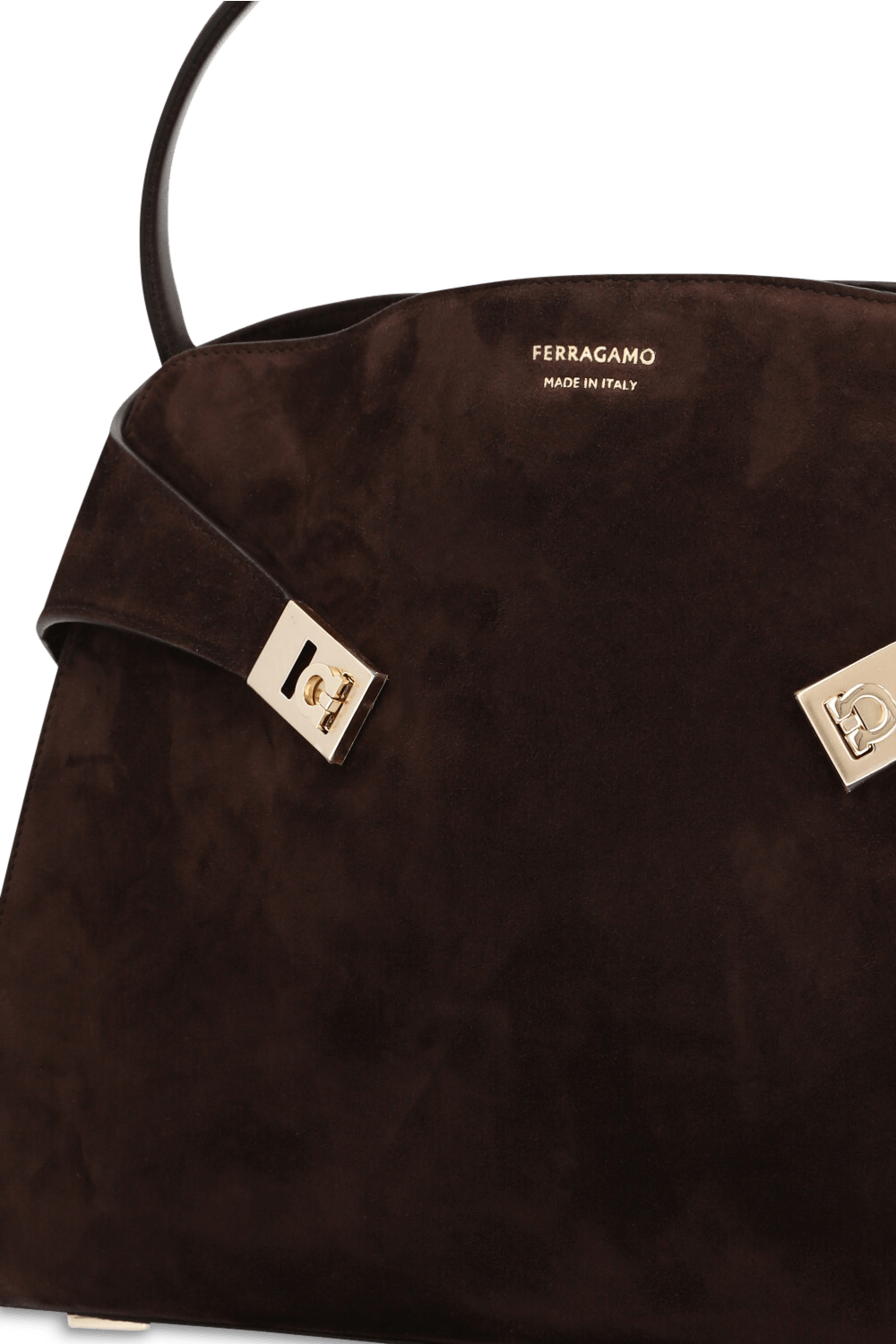 תמונת תקריב של תיק כתף הג