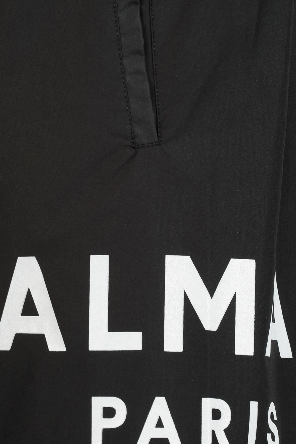 Logo Swim Shorts in Black BALMAIN
