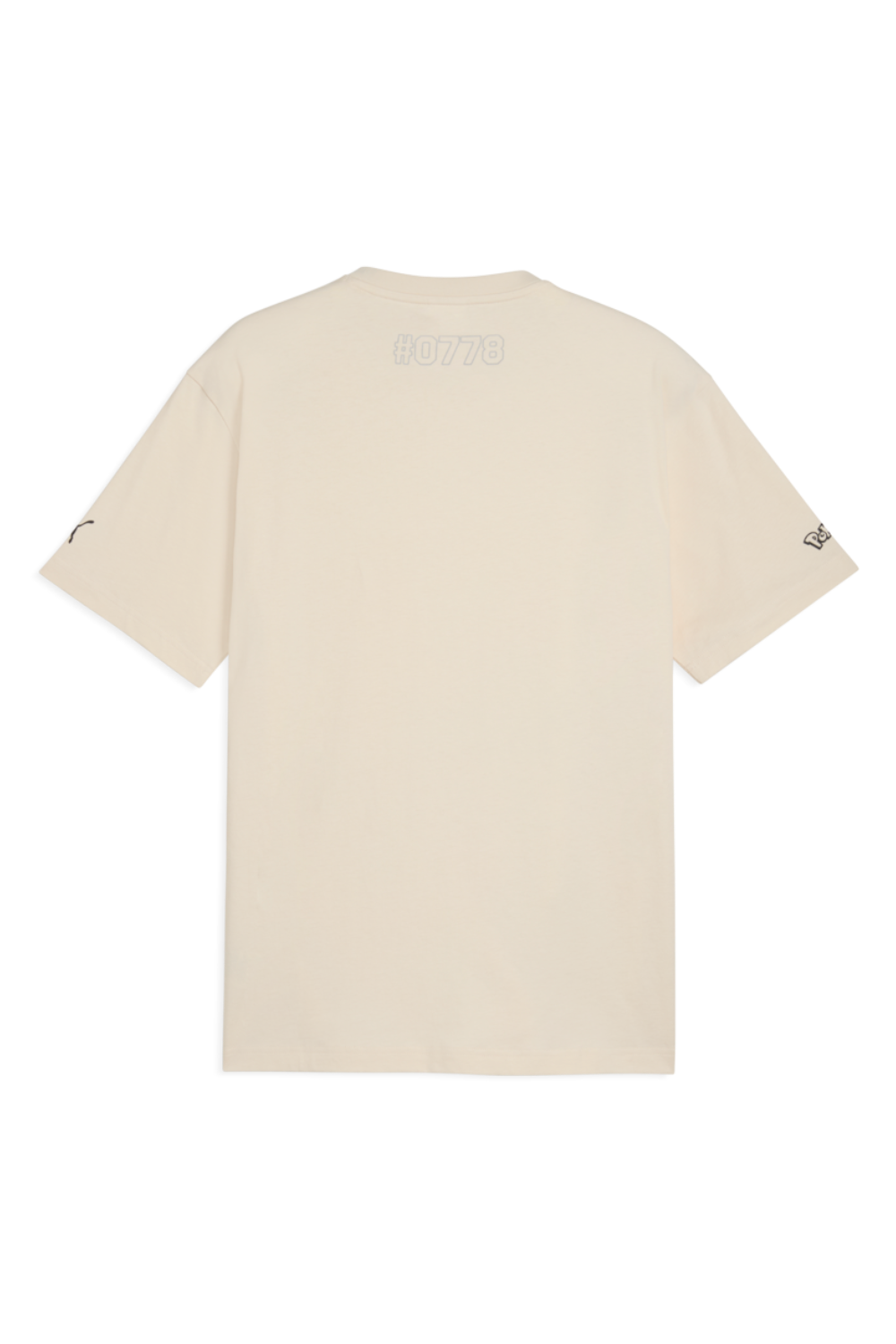 תמונה אחורית של חולצת טי פומה X פוקימון