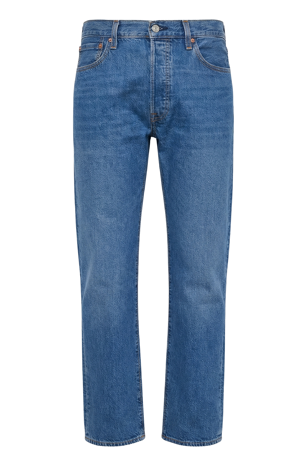 תמונה קידמית של מכנסי ג'ינס 501 בגזרה ישרה