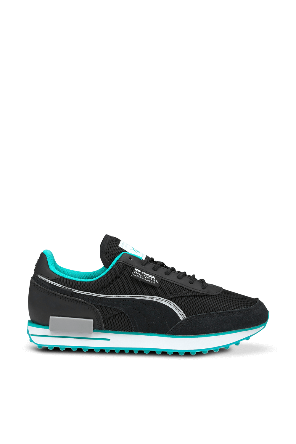 Mercedes Future Rider F1 Motorsport Shoes in Black | Factory 54