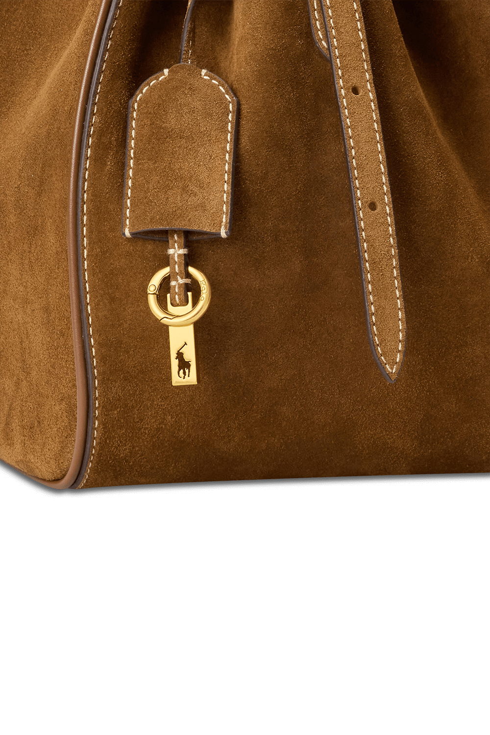 תמונת תקריב של תיק כתף פולו איי-די לארג'