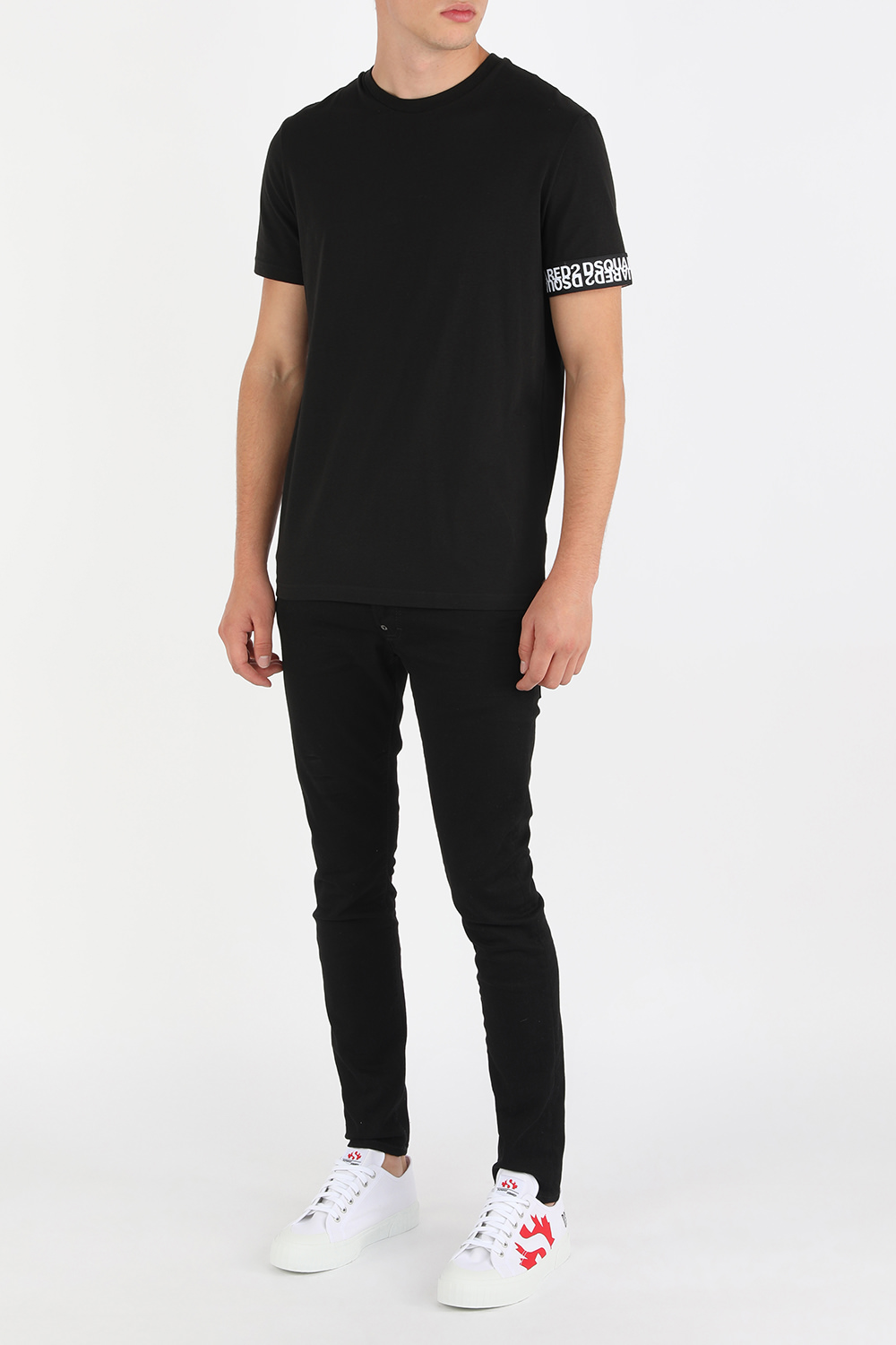 basic black tee