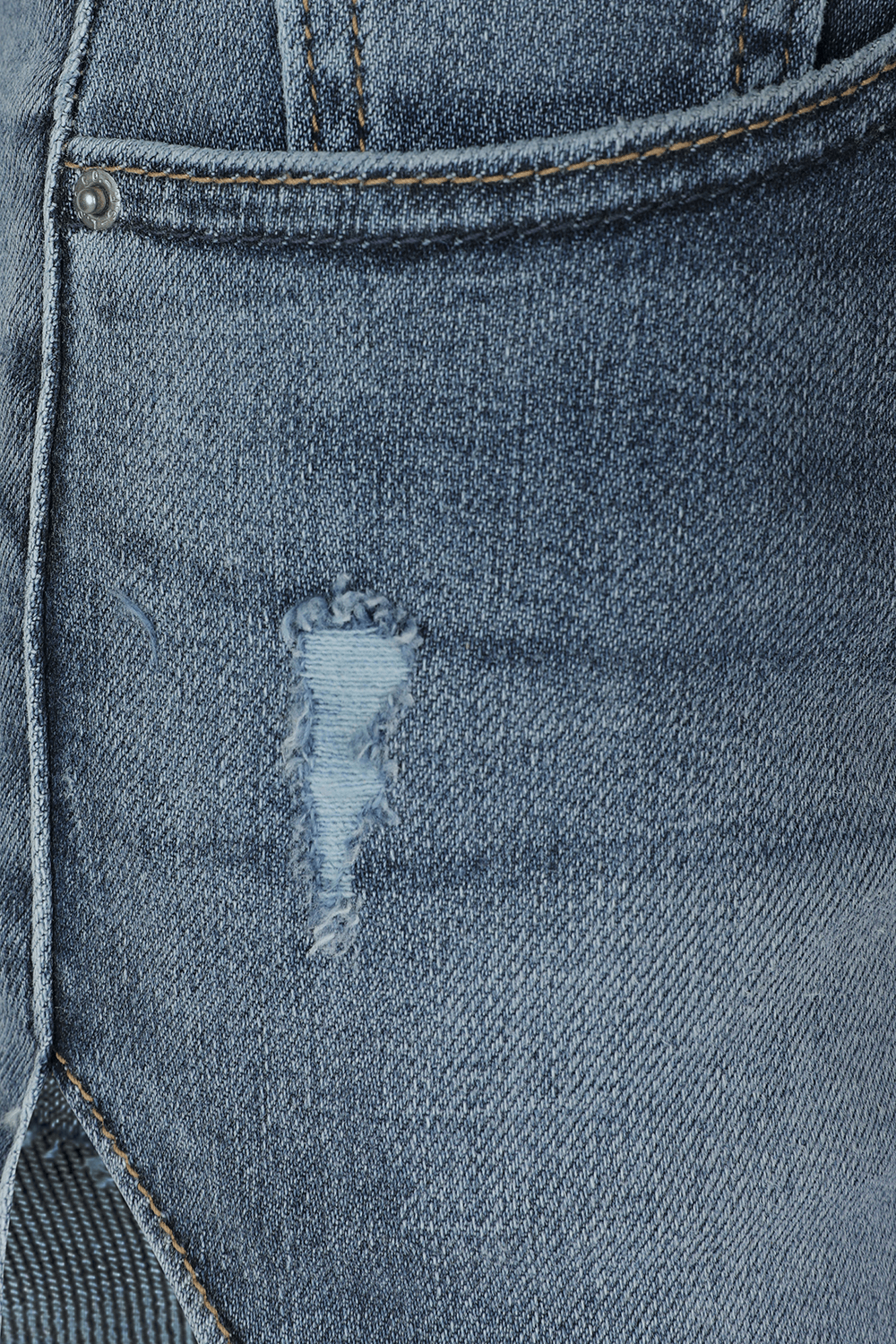 מכנסי ג'ינס קצרים 501 משופשפים LEVI`S