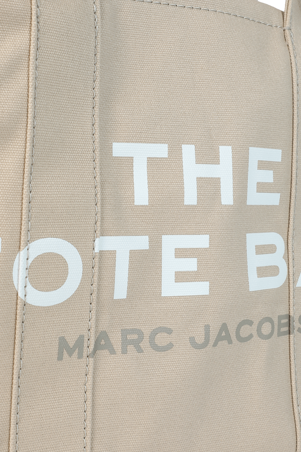 תיק נשיאה מכותנה עם לוגו MARC JACOBS