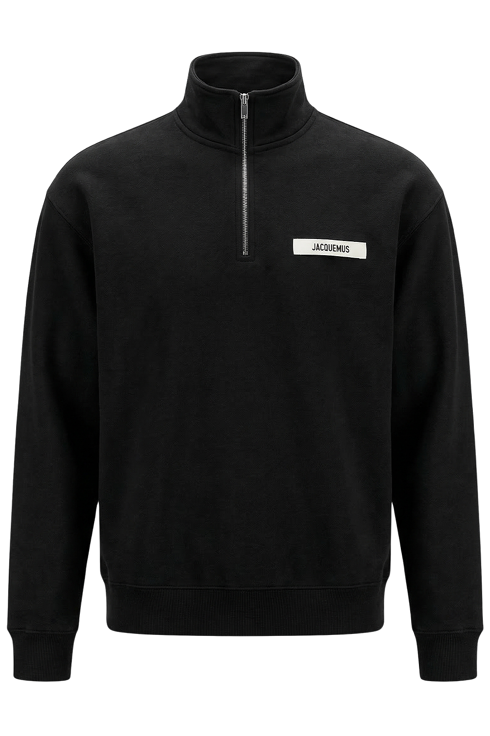 תמונה קידמית של סווטשירט חצי רוכסן