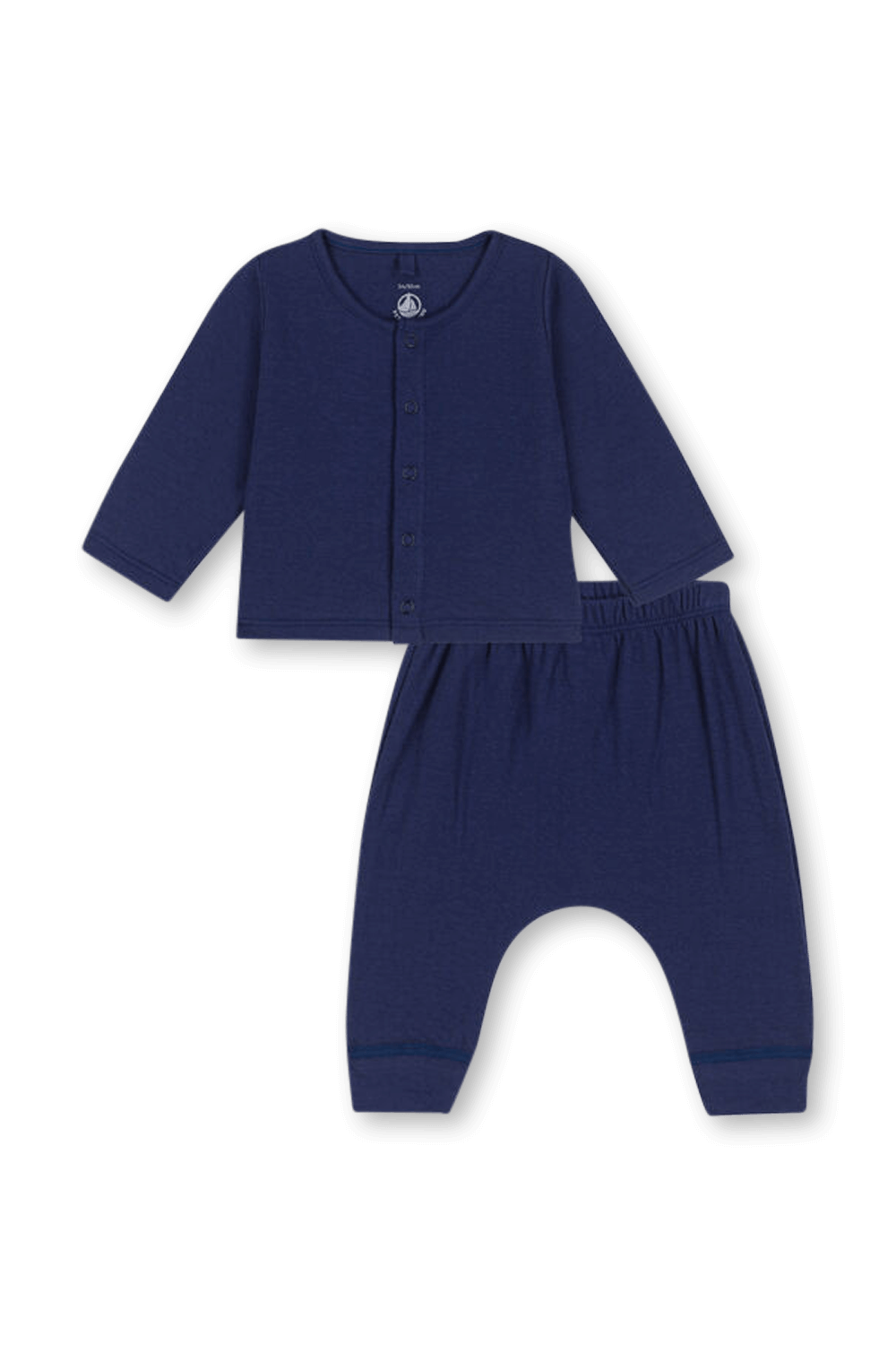 תמונה קידמית של סט קרדיגן ומכנסי ג'וג - גילאי 1-18 חודשים