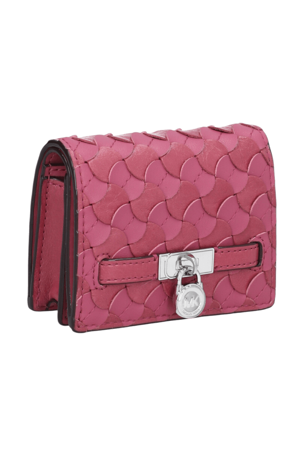 תמונת תקריב של ארנק כסף