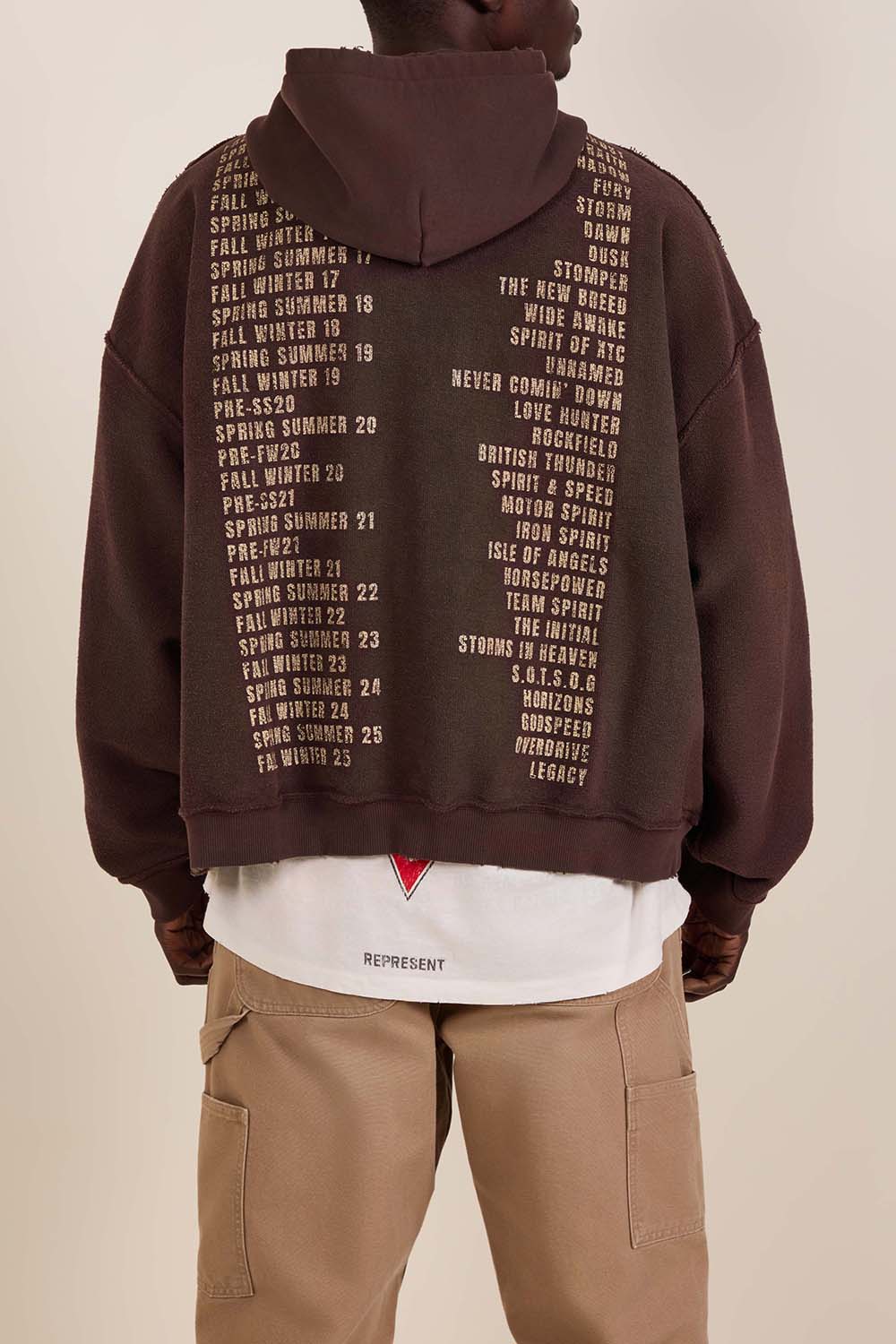 סווטשירט קפוצ'ון דו צדדי