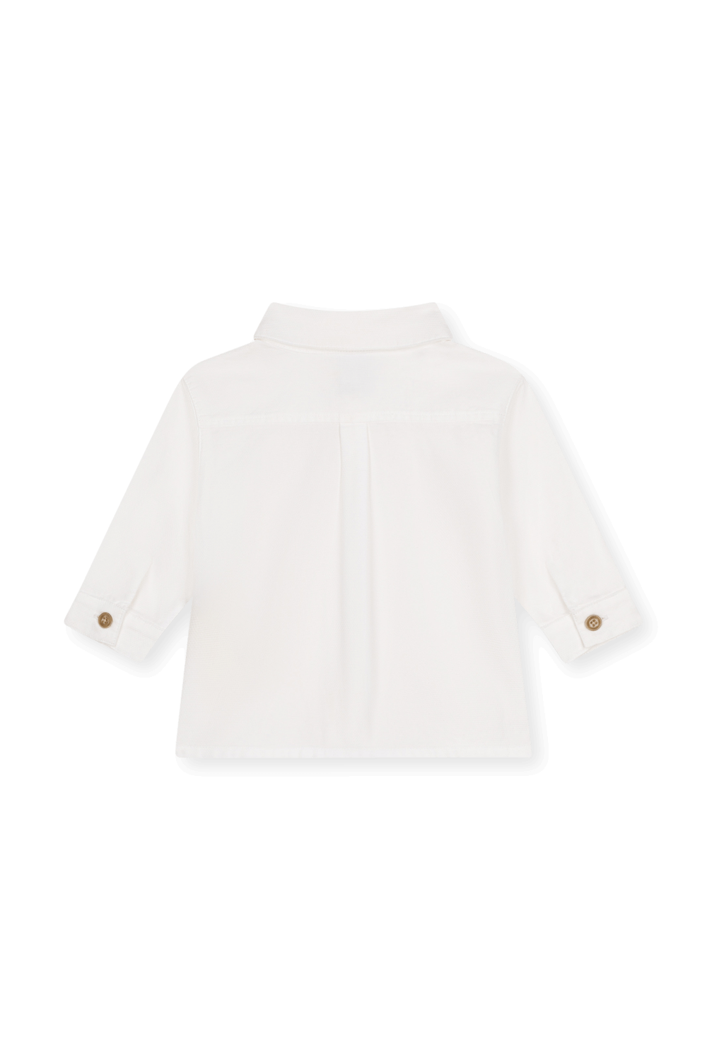 תמונה אחורית של חולצה מכופתרת - גילאי 18-36 חודשים