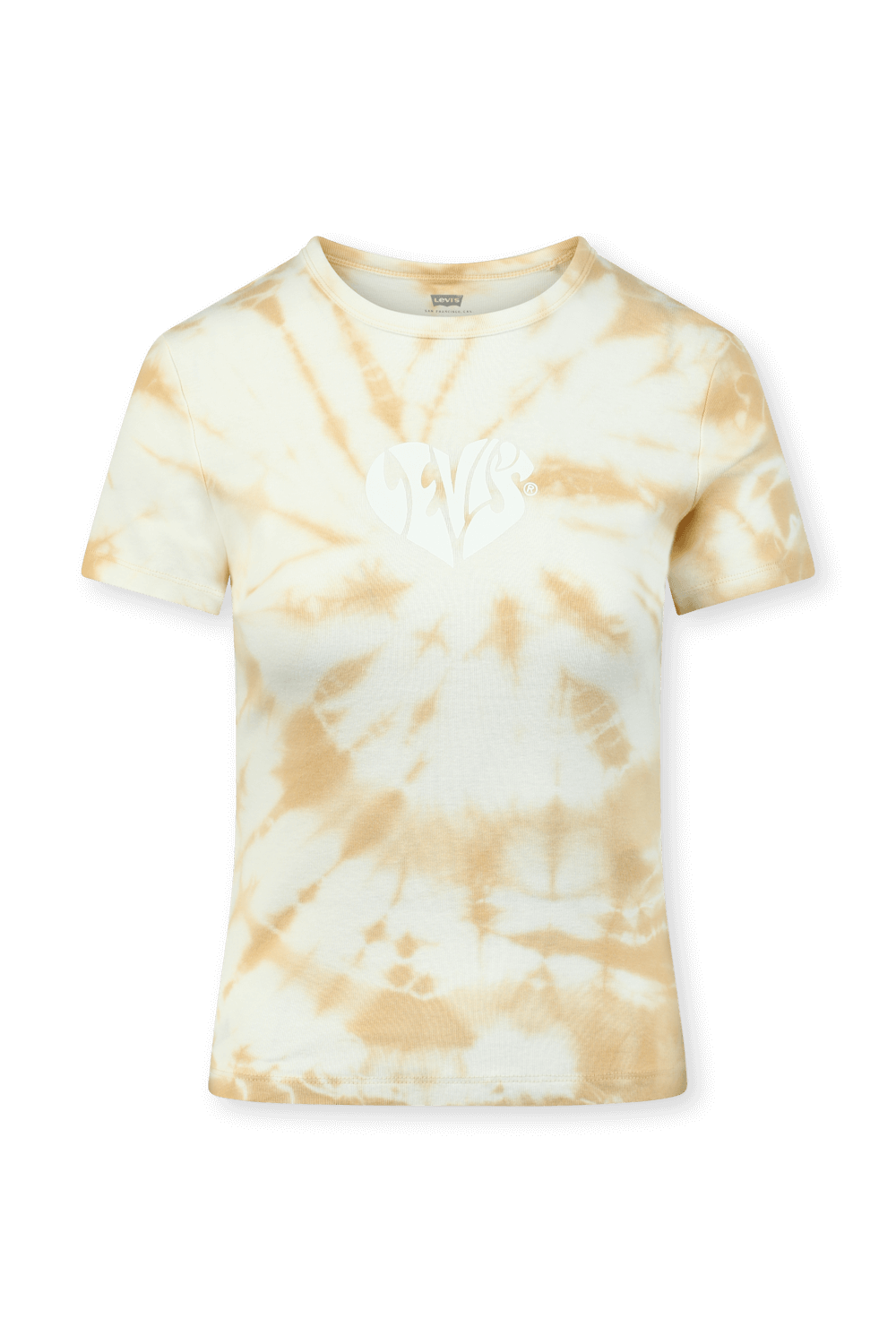 תמונה קידמית של חולצת טאי דאי עם לוגו גרפי