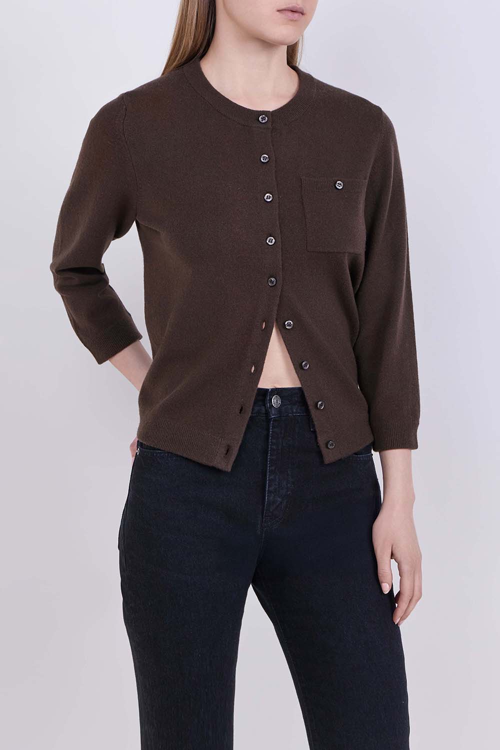 תמונת דוגמן קידמית של קרדיגן קשמיר