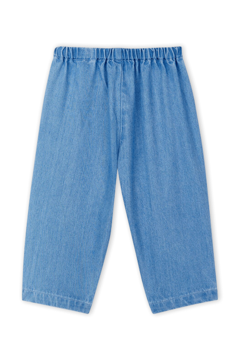 מכנסיים בגוון כחול ג'ינס - גילאי 3-12 חודשים PETIT BATEAU