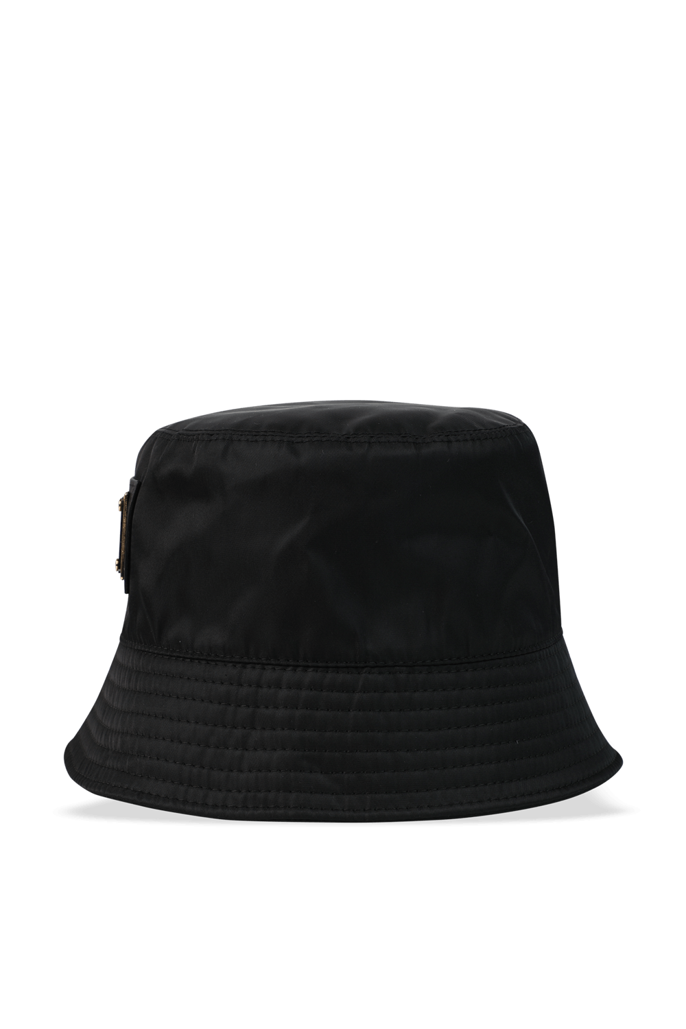 Golden Tag Logo Bucket Hat in Black DOLCE & GABBANA