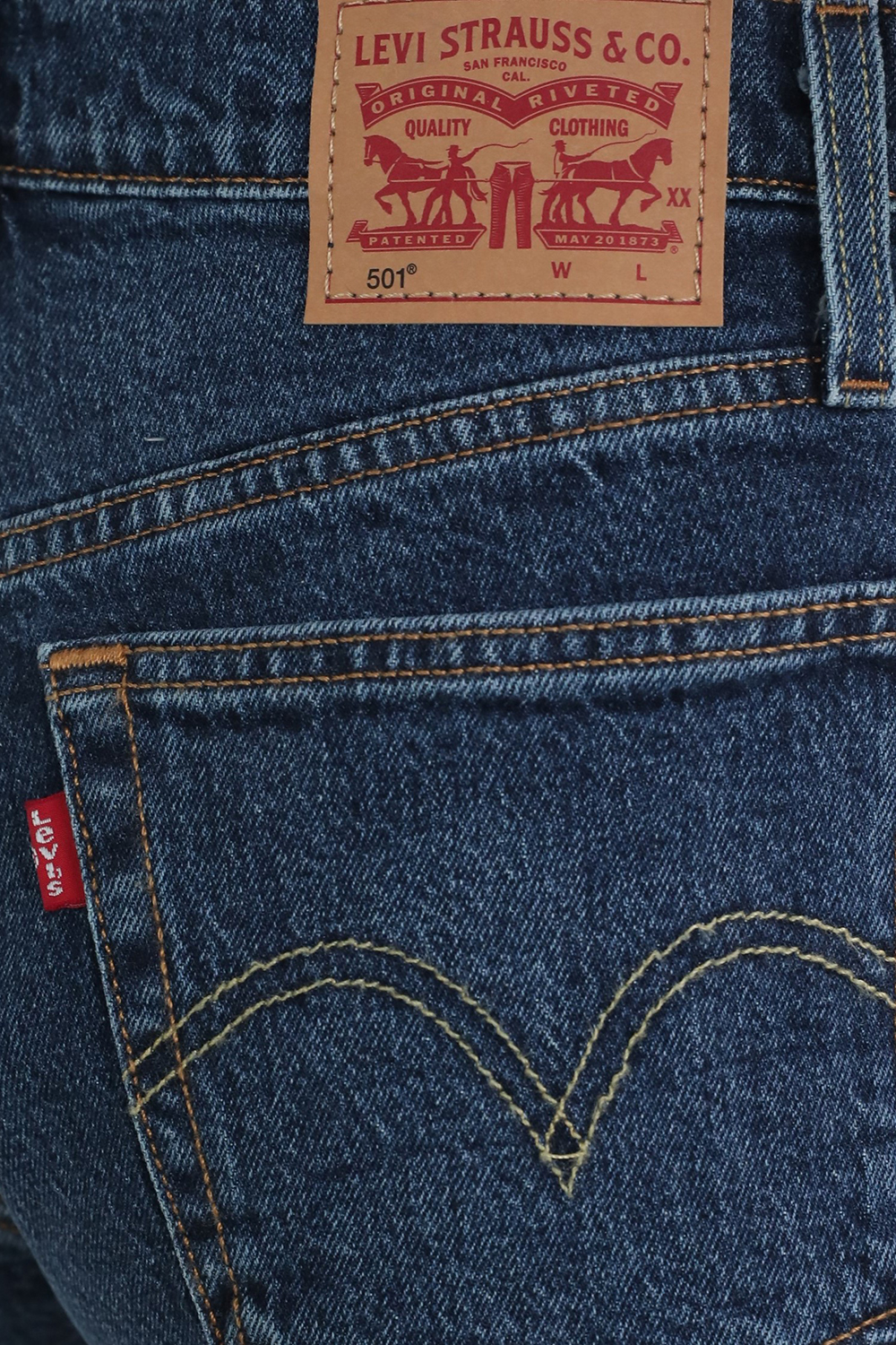 מכנסי ג'ינס קצרים 501 LEVI`S