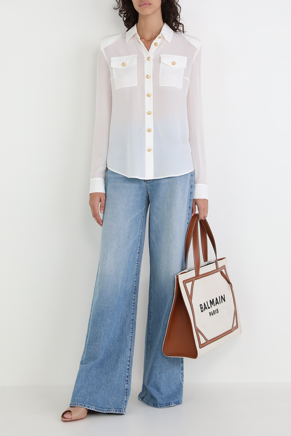 תמונת דוגמן קידמית של תיק נשיאה קנבס