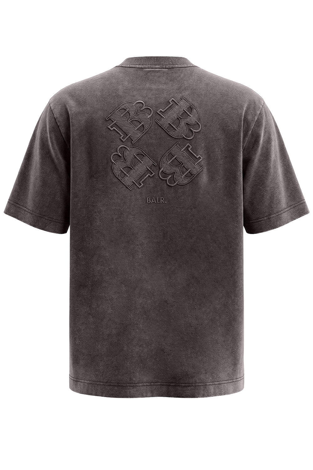 תמונה אחורית של טישירט שרוול קצר