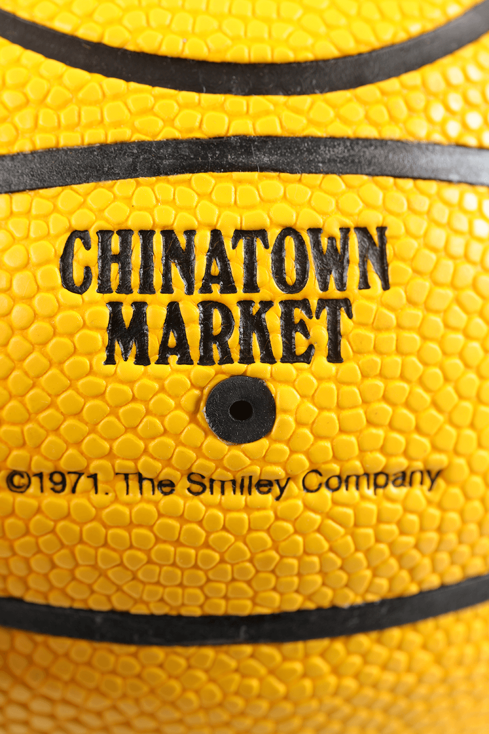 Yellow Smiley Mini Basketball MARKET