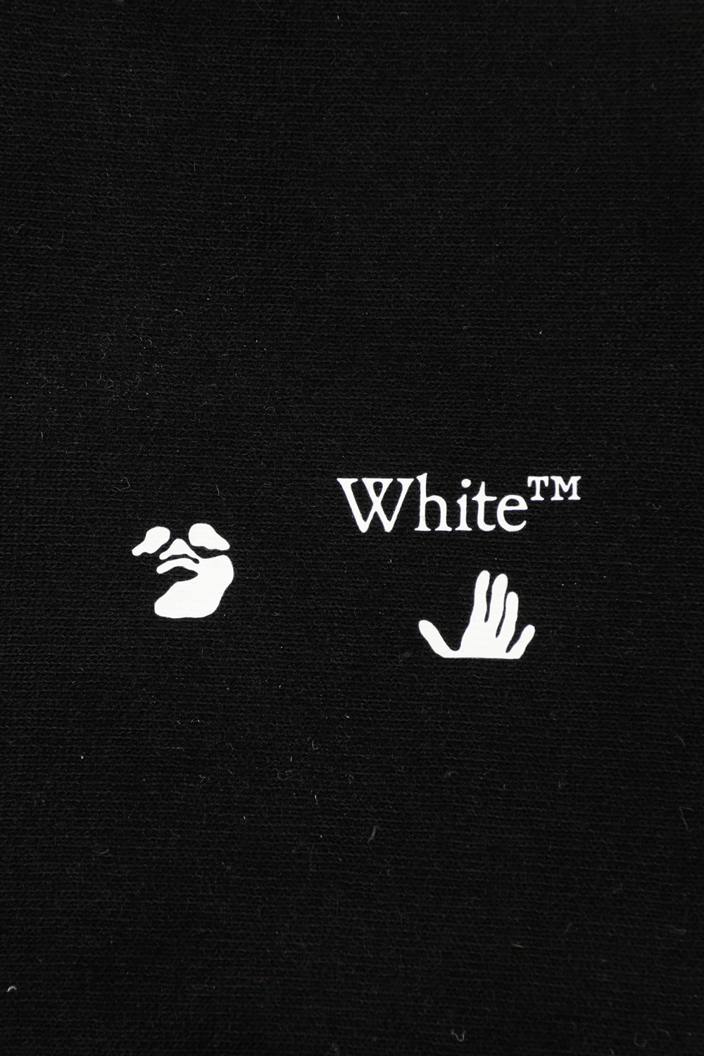 מסיכת פנים עם לוגו OFF WHITE