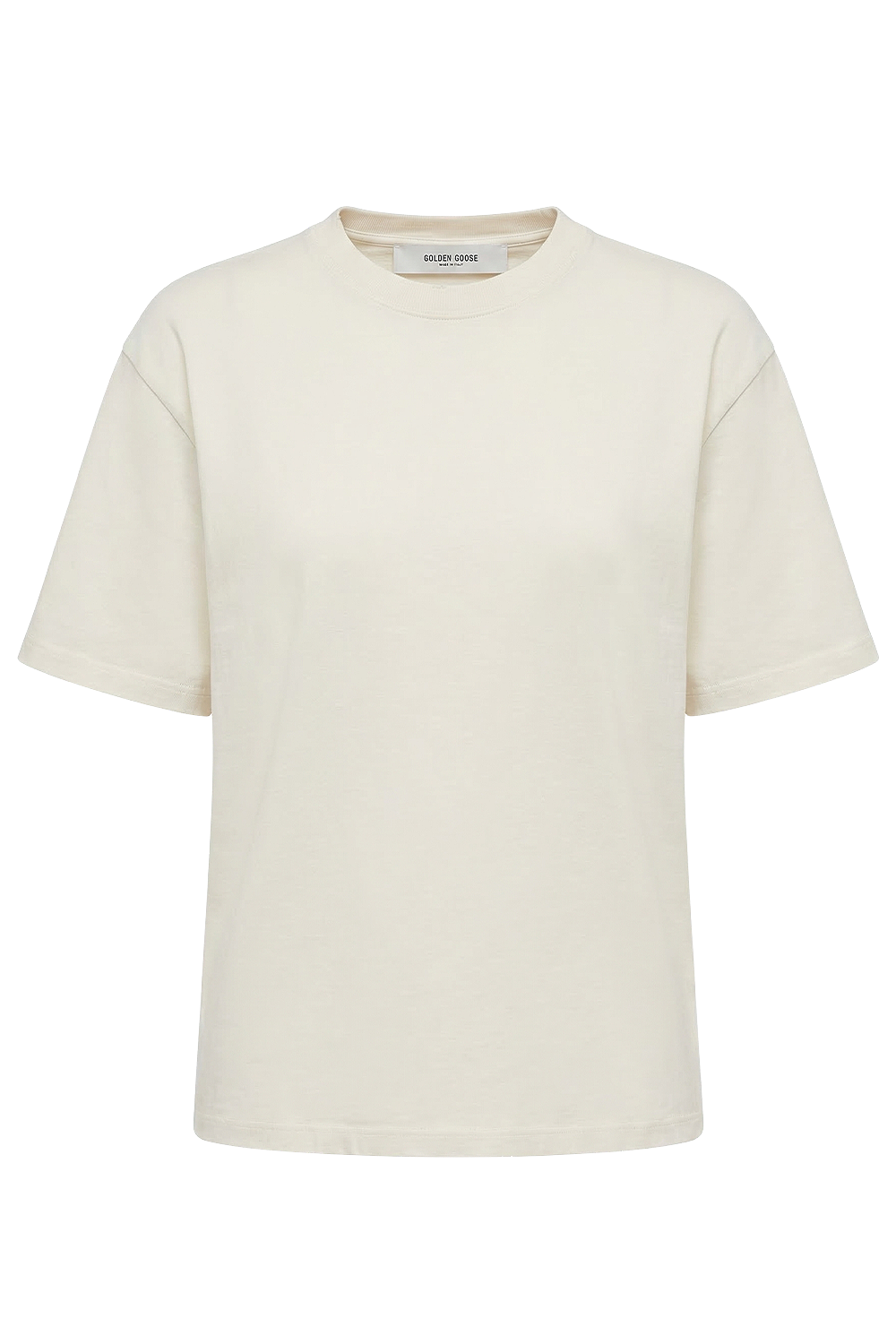 תמונה קידמית של חולצת טי בגזרה מרובעת