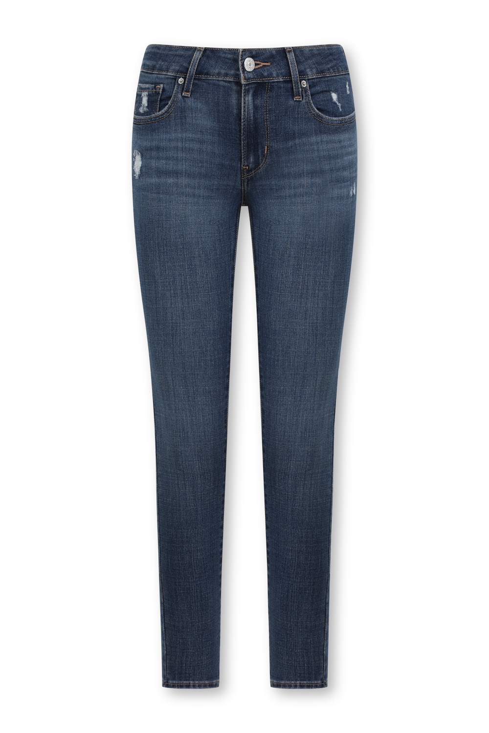 תמונה קידמית של מכנסי סקיני ג'ינס 711