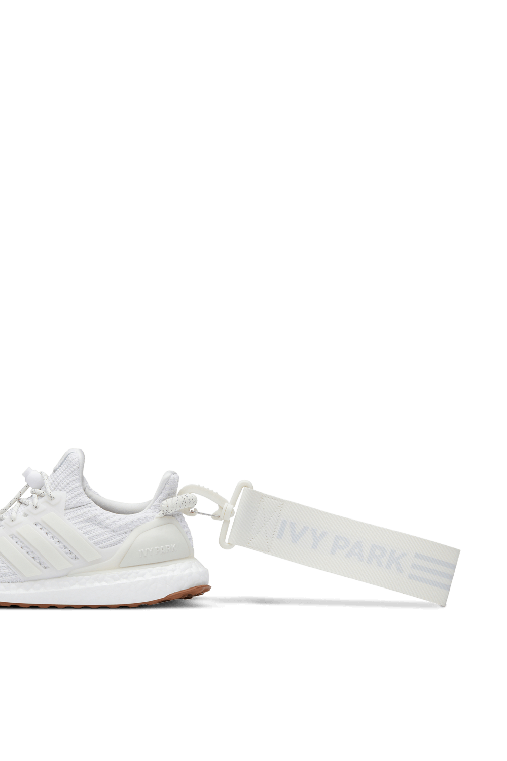 תמונה אחורית של Adidas X Ivy Park Ultra Boost Sneakers in White