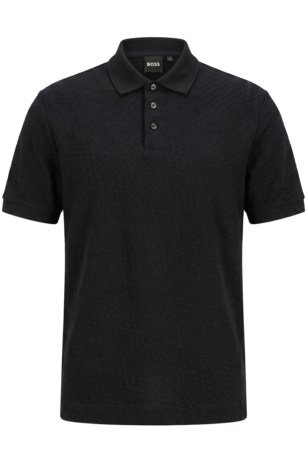 תמונה קידמית של חולצת פולו בגזרה ישרה