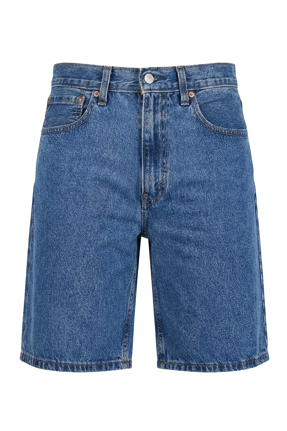 תמונה קידמית של מכנסי ג'ינס קצרים 454