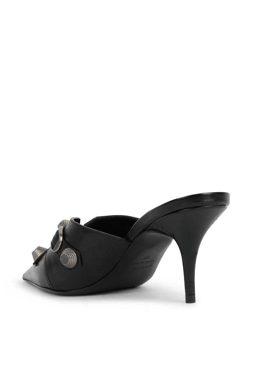 תמונה אחורית של נעלי עקב קולג' מיולס