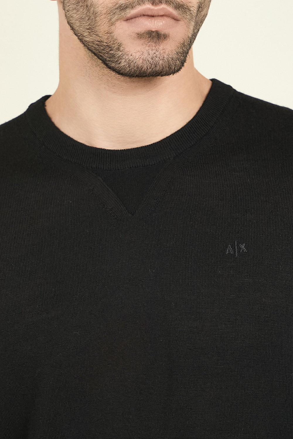 תמונת תקריב דוגמן של סריג צמר