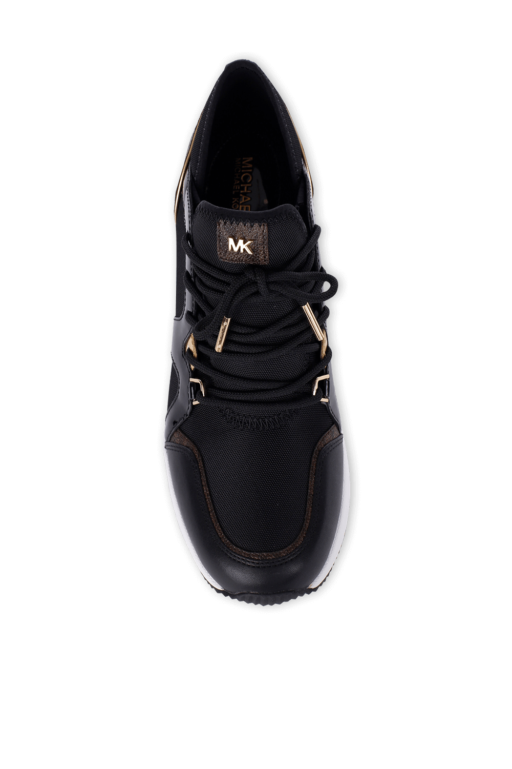 תמונת תקריב של Black Liv Logo Mixed Media Trainer