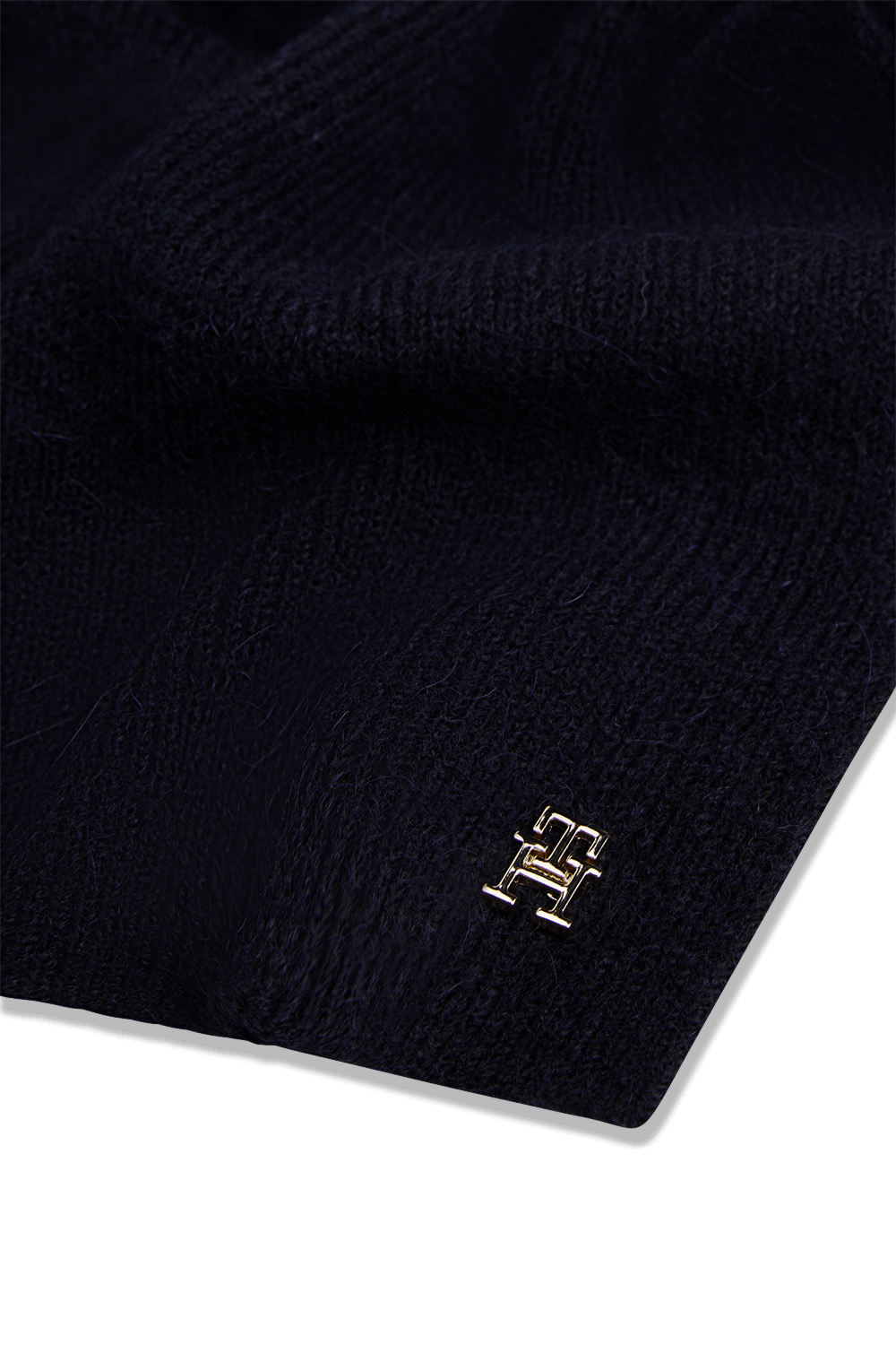 תמונה אחורית של צעיף צמות