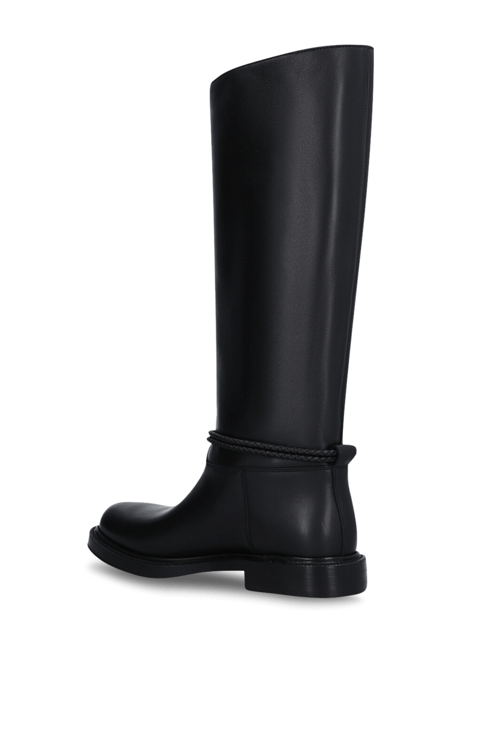 תמונה אחורית של מגפי ברך ג'יימס