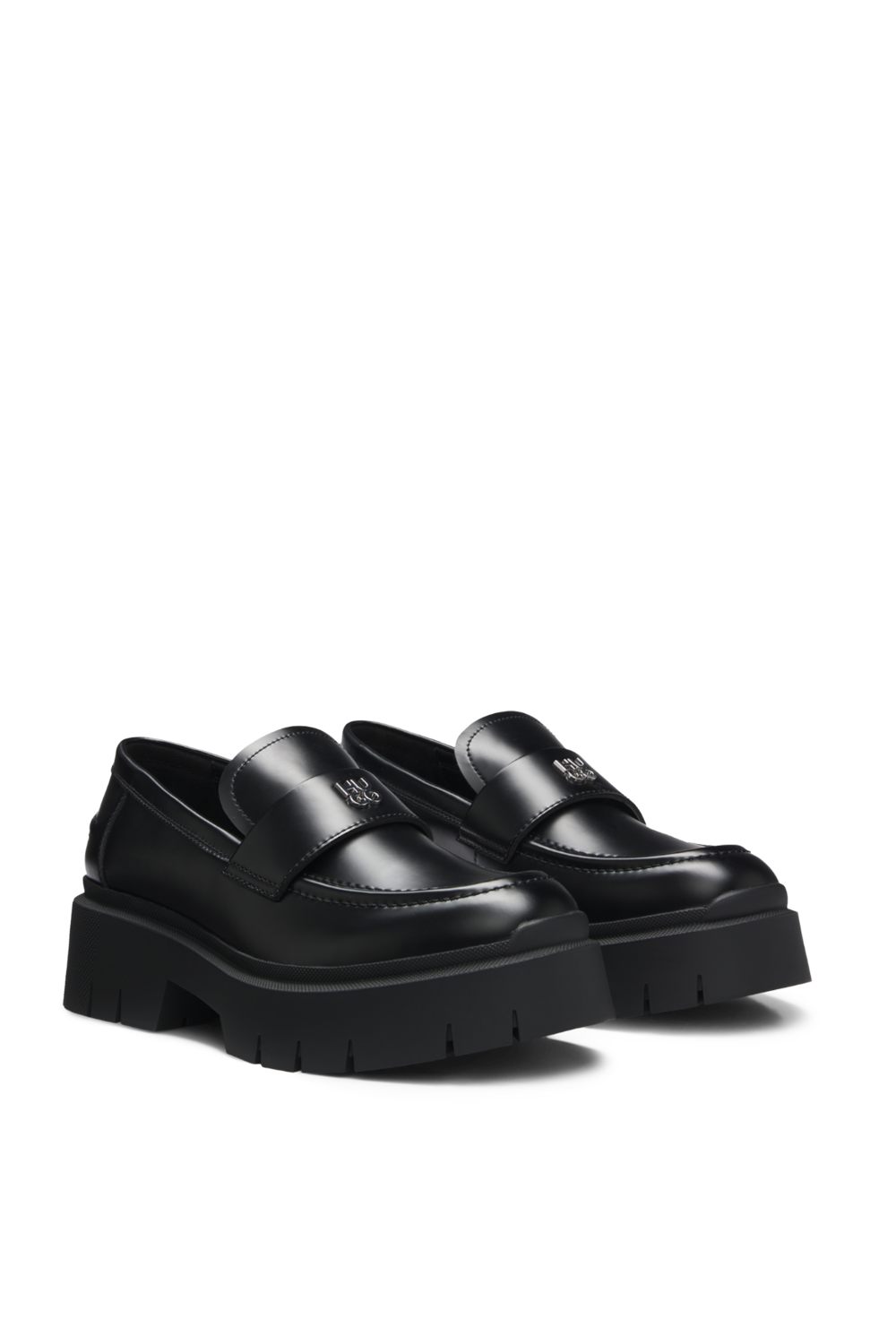 תמונה אחורית של נעלי מוקסין