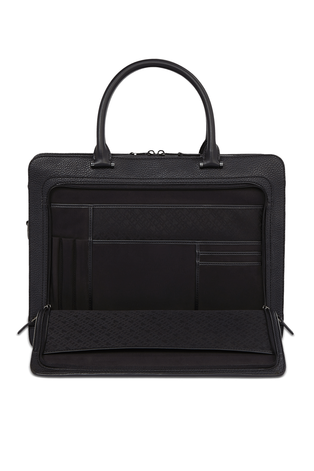 תמונת תקריב של תיק נשיאה למחשב