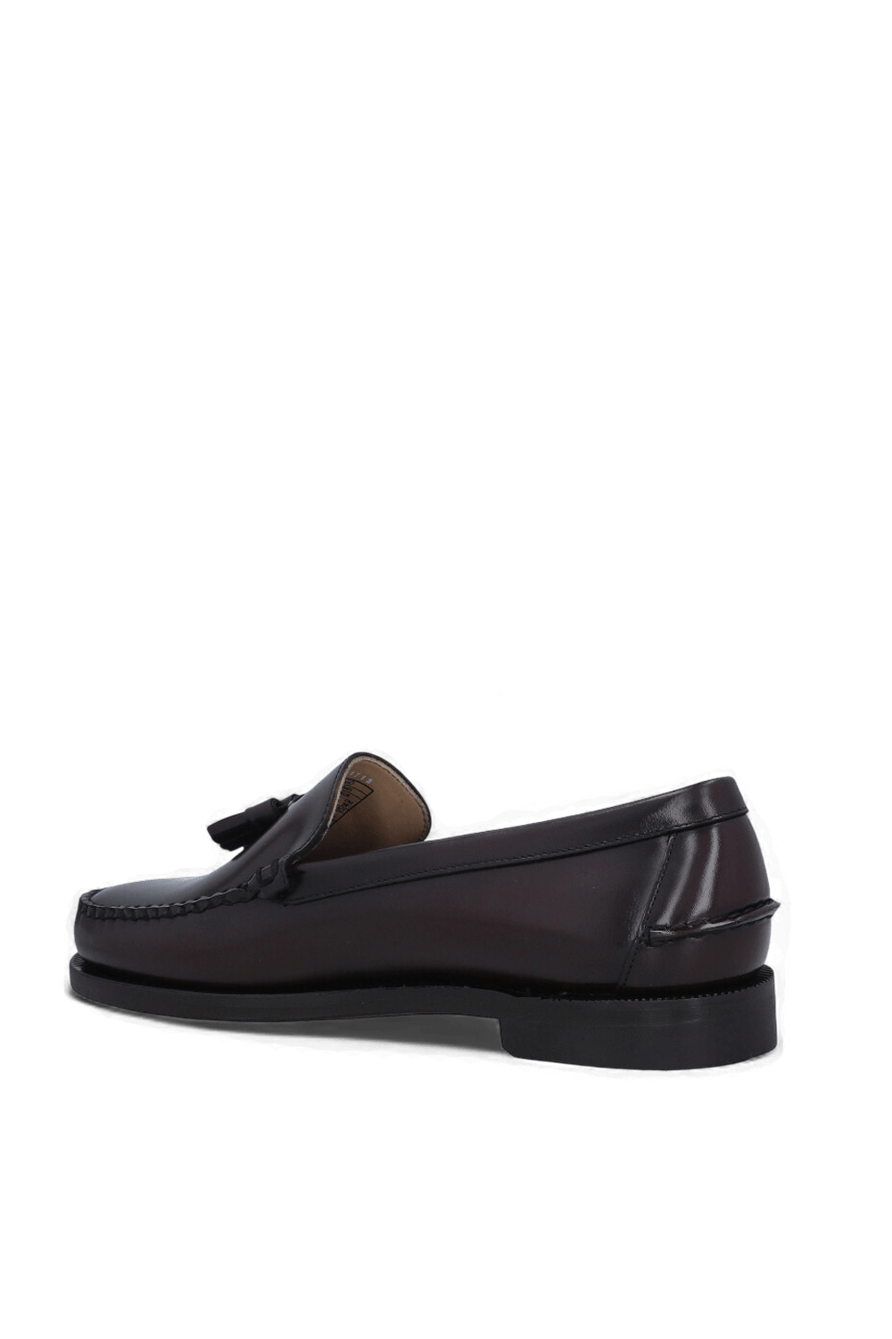 תמונה אחורית של נעלי מוקסינים